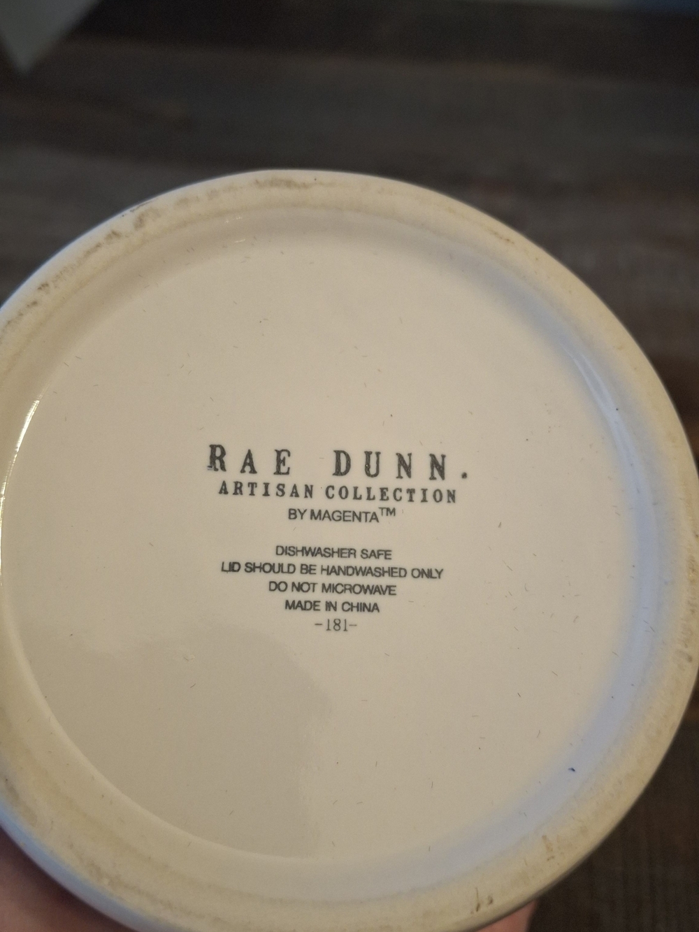 New Rae Dunn HATCH Ceramic Cellar - Picture 4 of 5